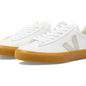Veja Women's Campo Leather White Sneaker Size 7.5 EUC